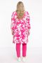 Yoek Loretta's Favourites blousejurk van DOLCE travelstof roze wit - Thumbnail 2