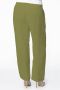 YOEK straight fit broek LINEN groen - Thumbnail 3