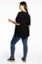 YOEK T-shirt a-lijn zwart - Thumbnail 2