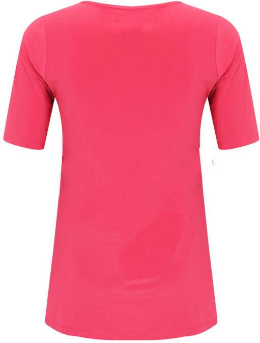 Yoek T-shirt roze