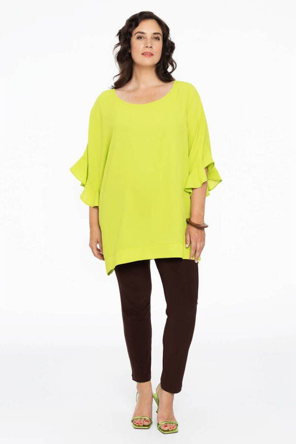 Yoek top limegroen