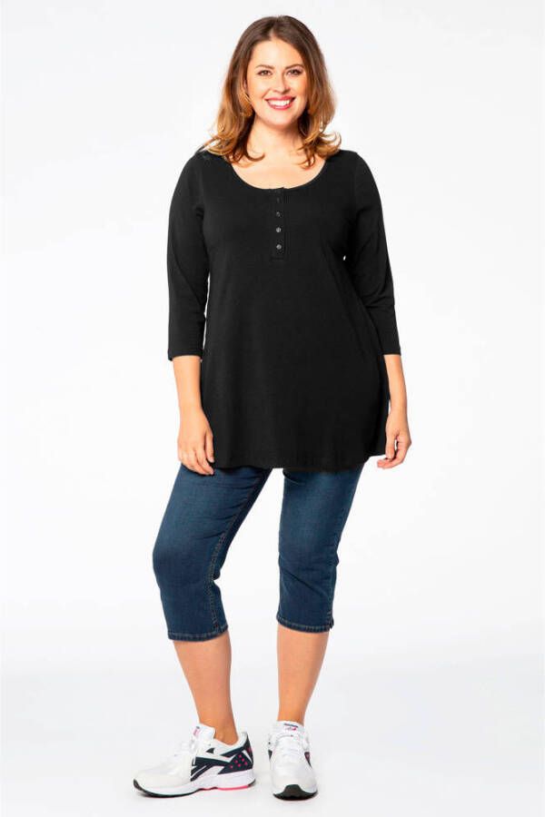 YOEK tuniek ORGANIC COTTON zwart - Foto 2