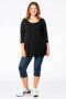YOEK tuniek ORGANIC COTTON zwart - Thumbnail 2