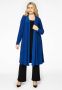 YOEK vest van travelstof DOLCE blauw - Thumbnail 2