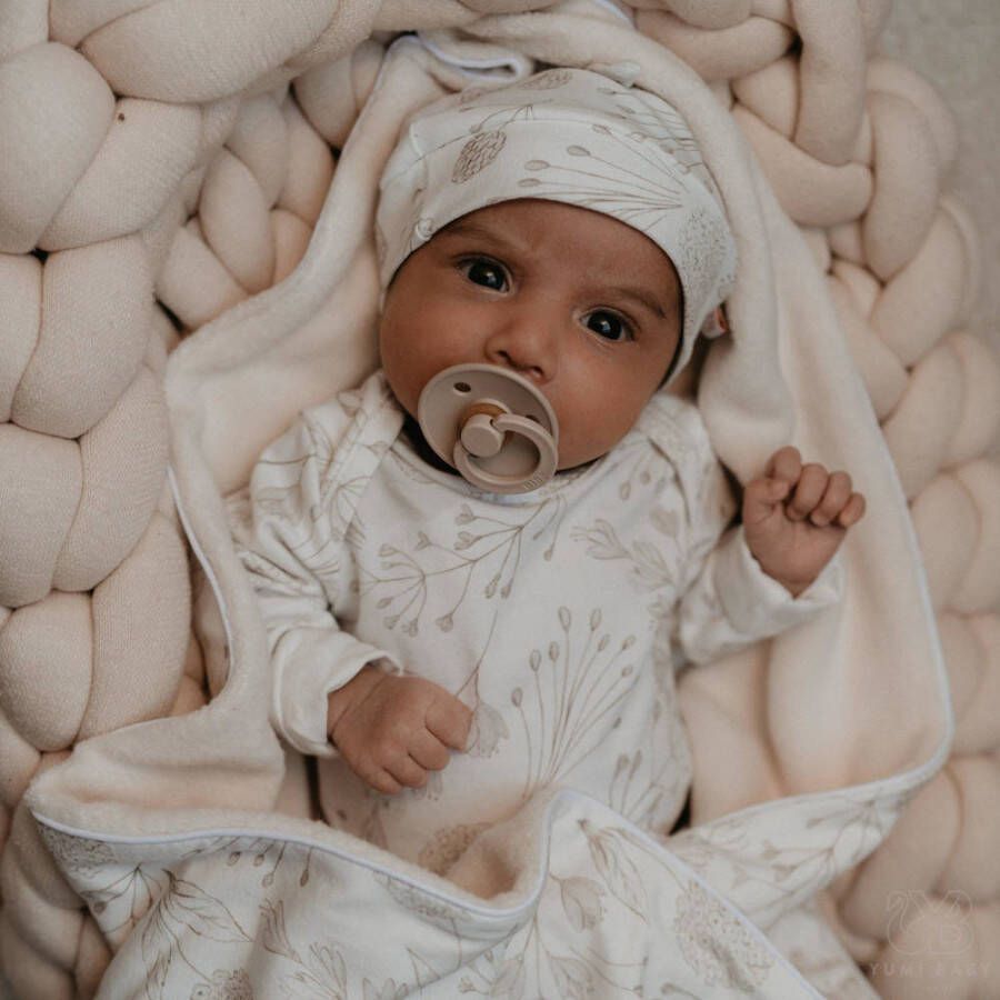 Yumi Baby ledikantdeken Fairytale 100x140 cm off white beige