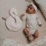 Yumi Baby newborn romper Fairytale off white beige Ecru Jersey Ronde hals 56 - Thumbnail 2