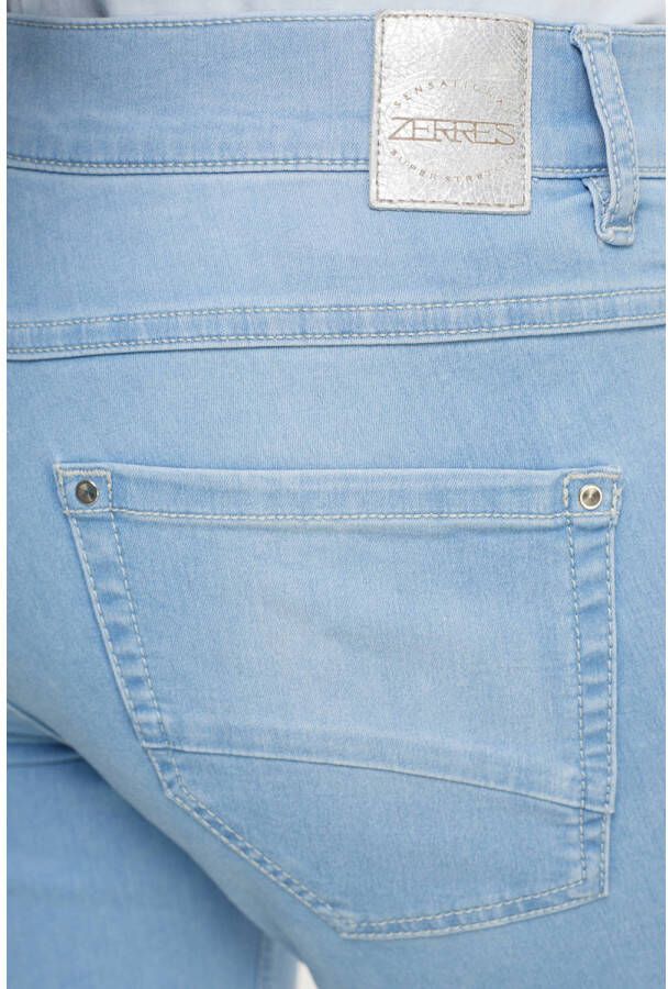 Zerres skinny jeans Twigy lichtblauw