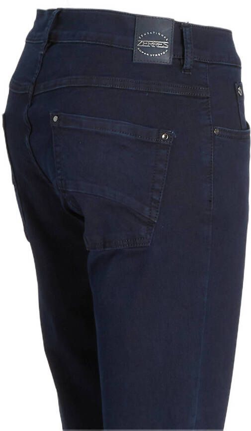 Zerres slim fit jeans Twigy donkerblauw