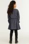 Zigga jurk met panterprint blauw roestbruin Meisjes Polyester Ronde hals 140 - Thumbnail 4