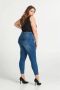 Zizzi high waist cropped super slim fit jeans AMY dark denim - Thumbnail 2