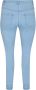 Zizzi high waist slim fit jeans AMY light blue denim - Thumbnail 2
