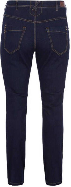 Zizzi high waist slim fit jeans Nile dark denim