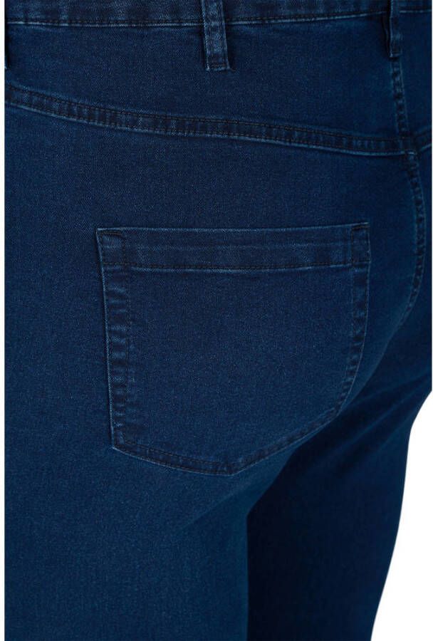 Zizzi high waist super slim jeans Amy dark denim
