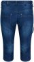 Zizzi Capri jeans met elastische plooi aan de voetzoom - Thumbnail 3