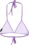 Zizzi niet-voorgevormde triangel bikinitop SMIA paars - Thumbnail 3