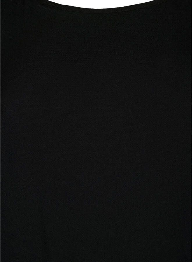 Zizzi T-shirtjurk CAANNI zwart