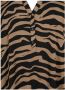 Zizzi tuniek MASTIE met zebraprint bruin zwart - Thumbnail 3