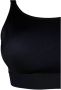 Zizzi voorgevormde crop bikinitop SENYA zwart - Thumbnail 3