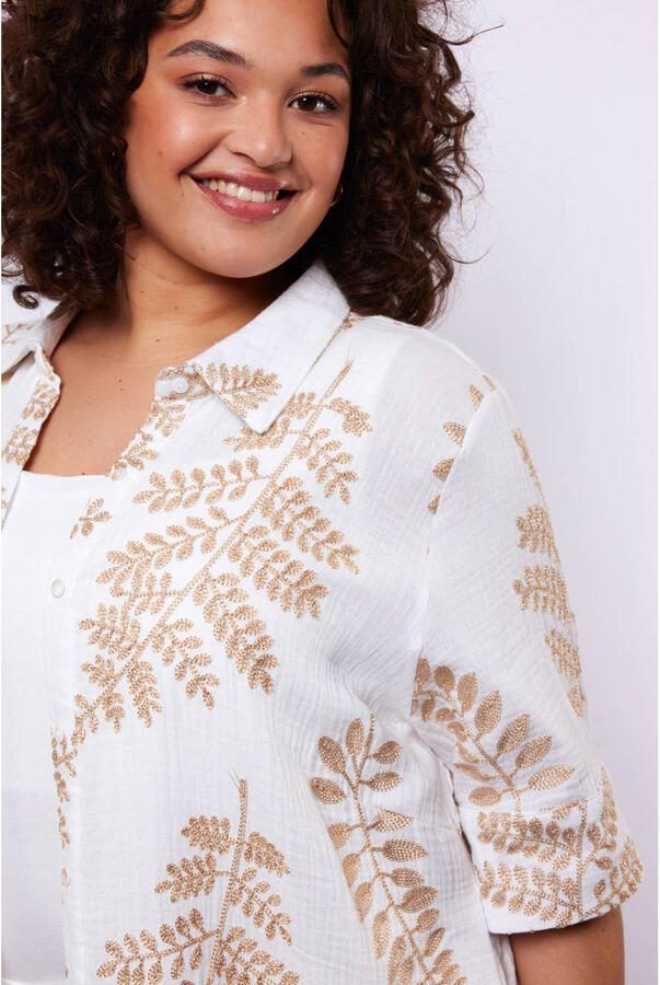Exxcellent blouse wit - Foto 2