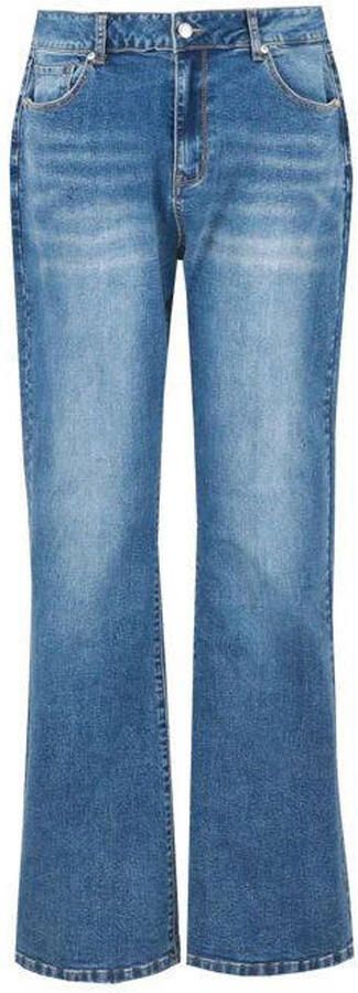 Exxcellent flared jeans dark blue denim - Foto 3
