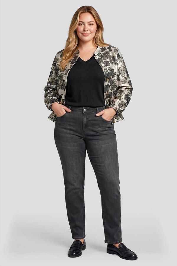 Exxcellent gebloemde jacket Plus Size meerkleurig