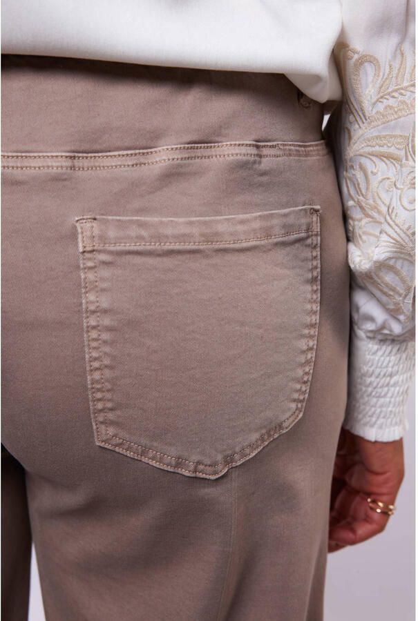 Exxcellent high waist straight leg jeans taupe - Foto 2