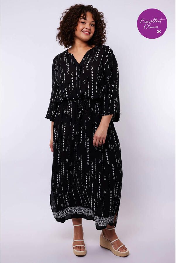 Exxcellent maxi jurk zwart