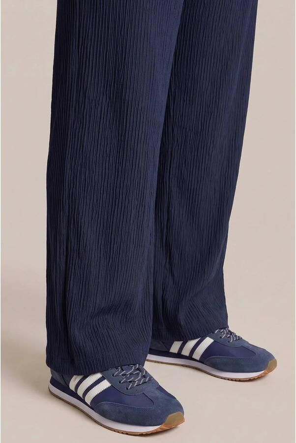 Exxcellent Plus Size straight leg broek donkerblauw - Foto 2