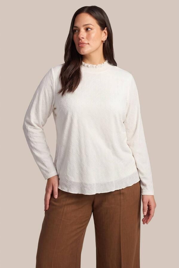 Exxcellent Plus Size top ecru