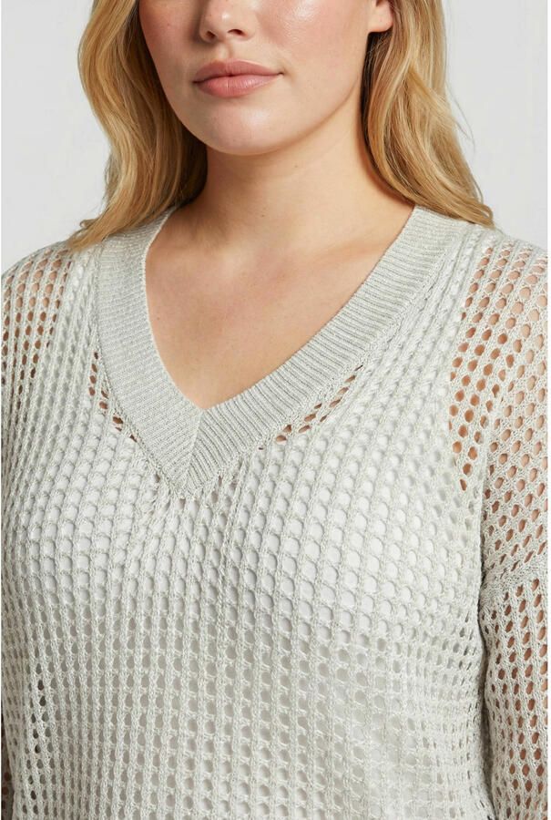 Exxcellent pullover ajour beige - Foto 2