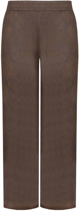 Exxcellent straight leg pantalon Plus Size bruin