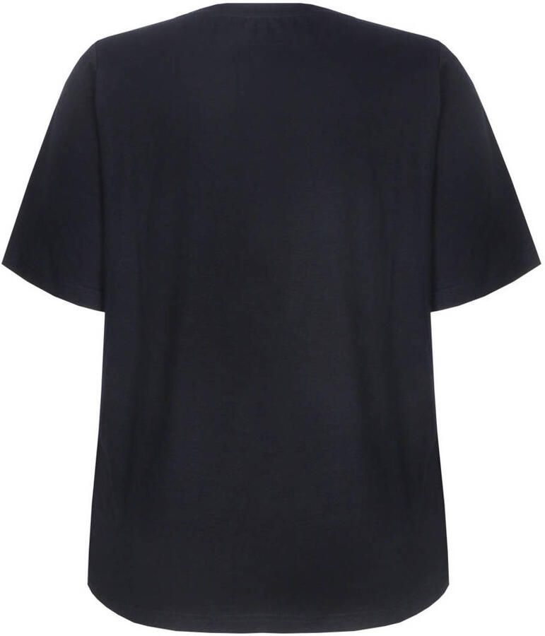 Exxcellent T-shirt met panterprint zwart - Foto 2