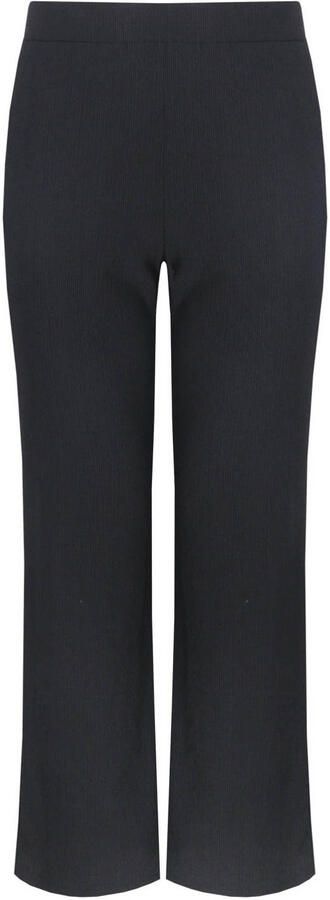 Exxcellent wide leg high waist casual broek zwart - Foto 3
