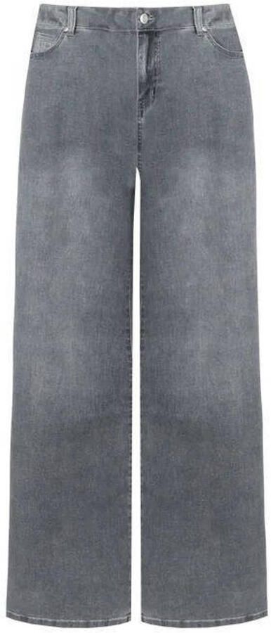 Exxcellent wide leg jeans grey denim - Foto 2