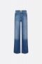 Fabienne Chapot high waist wide leg jeans Thea medium blue denim - Thumbnail 1
