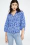 Fabienne Chapot blouse Cooper met all over print blauw - Thumbnail 2