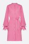 Fabienne Chapot Roze jurk met uitlopende mouwen Pink Dames - Thumbnail 2