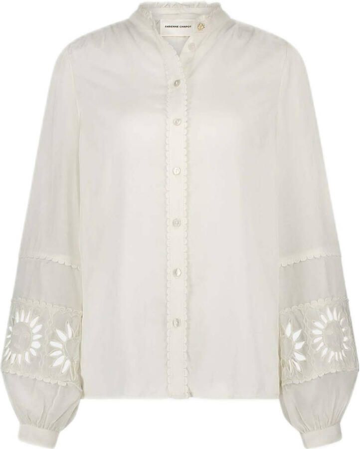 FABIENNE CHAPOT Dames Blouses Joplin Blouse Creme - Foto 8