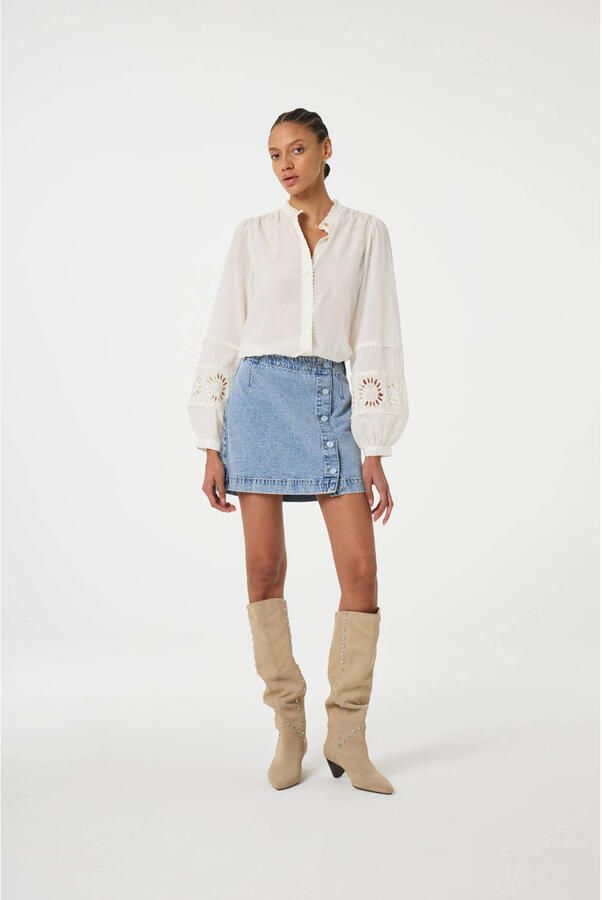 FABIENNE CHAPOT Dames Blouses Joplin Blouse Creme - Foto 6