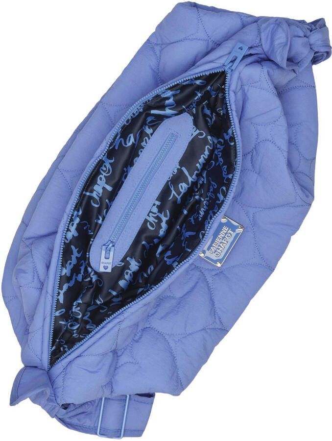 Fabienne Chapot doorgestikte crossbody tas Fabio Maxi blauw - Foto 2