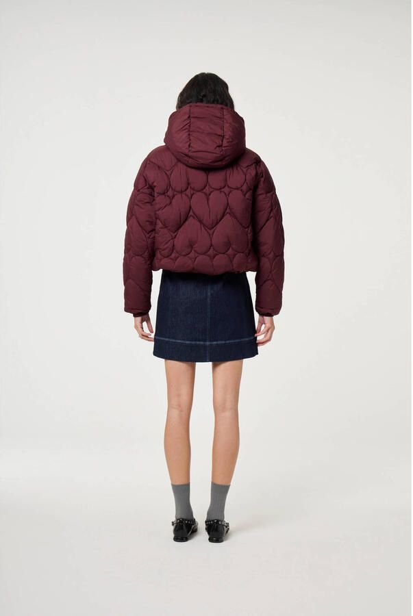 FABIENNE CHAPOT Dames Jassen Prisca Puffer 1 Bordeaux - Foto 6