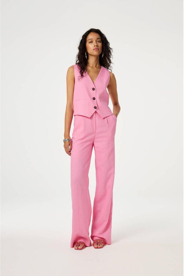 Fabienne Chapot gilet roze - Foto 3