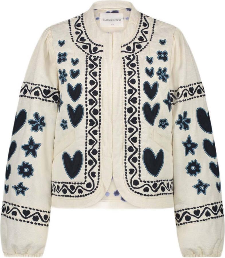 FABIENNE CHAPOT Dames Jassen Simon Padded Jacket Wit - Foto 3