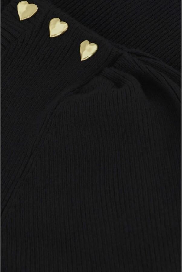 FABIENNE CHAPOT Dames Truien & Vesten Lillian Short Sleeve Pullover Zwart - Foto 4