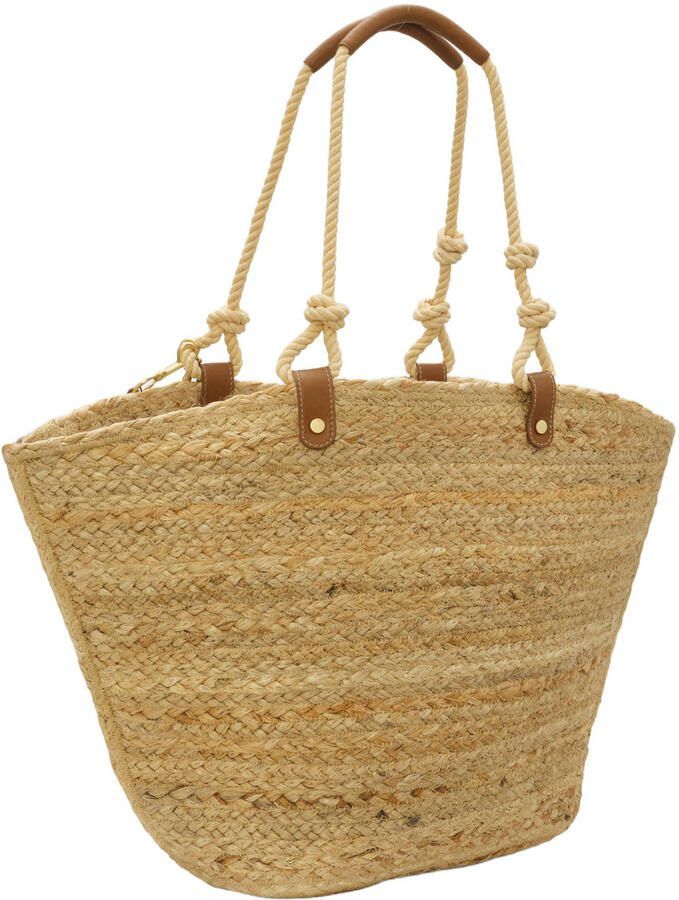 Fabienne Chapot raffia shopper Nico at Sea naturel - Foto 2