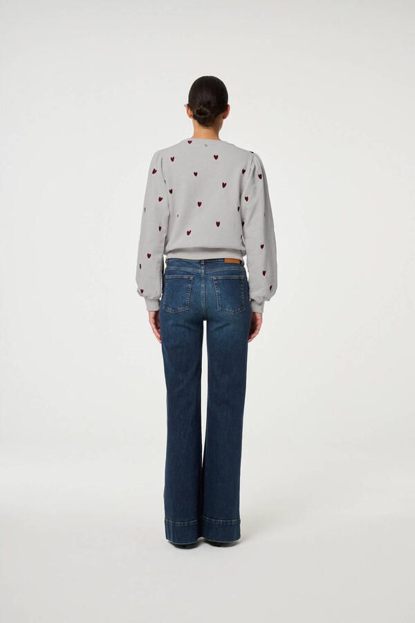 FABIENNE CHAPOT Dames Truien & Vesten Dina Sweater Lichtgrijs - Foto 6