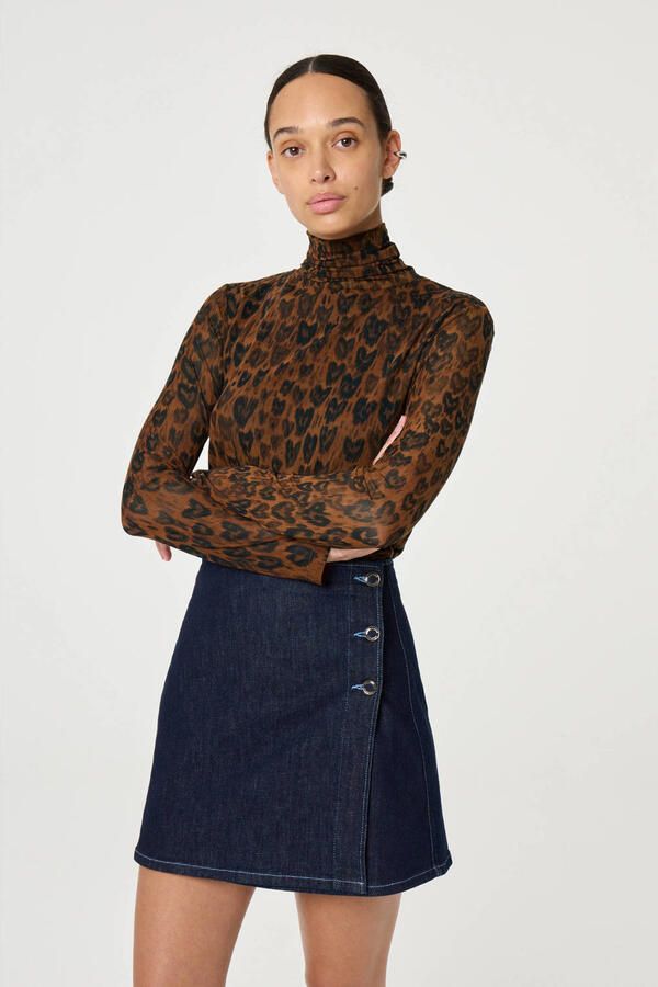 FABIENNE CHAPOT Dames Blouses Jane Top Bruin - Foto 6