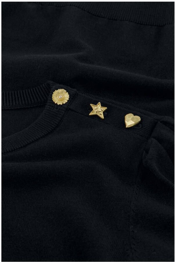 FABIENNE CHAPOT Dames Truien & Vesten Molly Short Sleeve Pullover Zwart