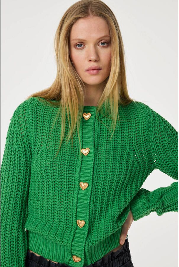 FABIENNE CHAPOT Dames Truien & Vesten Sun Cardigan Groen - Foto 7