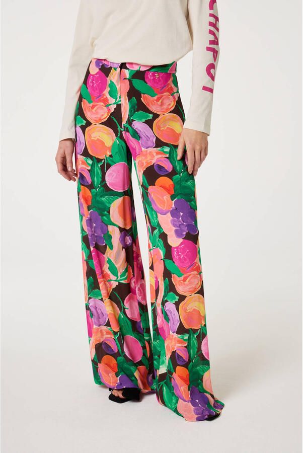 Fabienne Chapot Palace Trousers Veelzijdig en Stijlvol Multicolor Dames - Foto 6